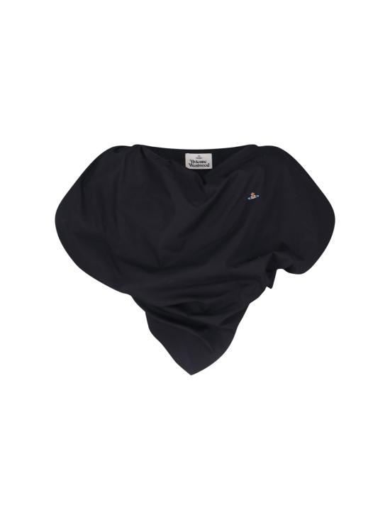 25FW 비비안웨스트우드 긴팔 티셔츠 1505000J W009Q N401 Black