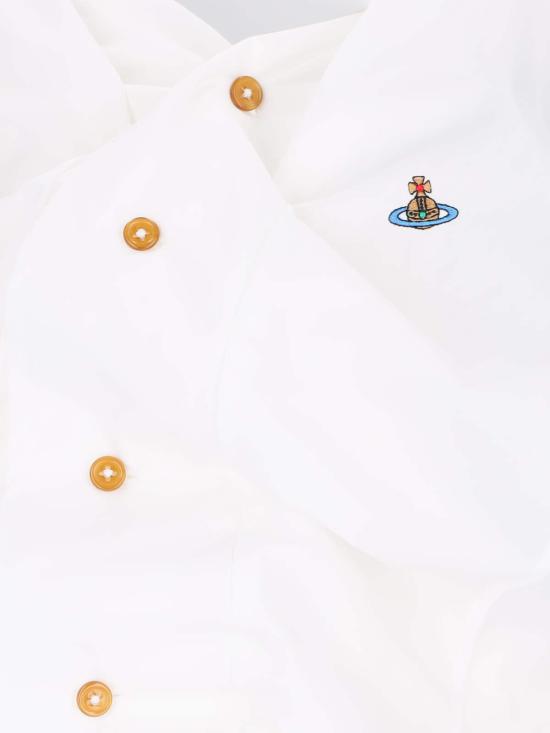 25FW 비비안웨스트우드 셔츠 1501000C W009Q PI A401 White - VIVIENNE WESTWOOD
