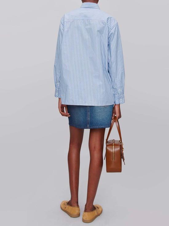 25FW 아페쎄 셔츠 COHJJF12531IAB PALE BLUE DOM - A.P.C.