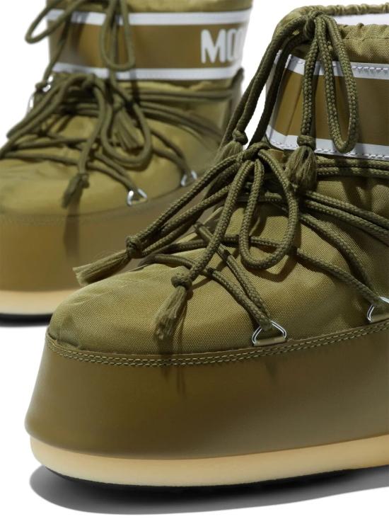 25FW 문부츠 아이콘 나일론 로우 부츠 1409340 M006 BROWN - MOON BOOT