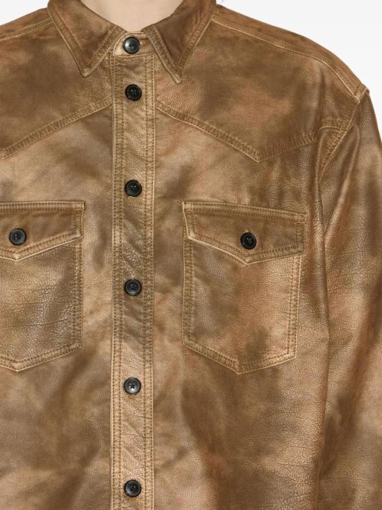 25FW 이자벨마랑 긴팔 셔츠 CH0252HAC3B01H 50TO TABACCO - ISABEL MARANT