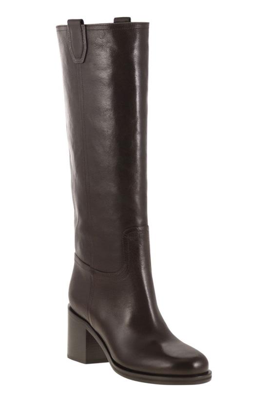 25FW 브루넬로 쿠치넬리 부츠 MZORC3110 C8279 DARK BROWN - BRUNELLO CUCINELLI