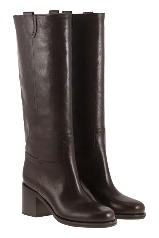 25FW 브루넬로 쿠치넬리 부츠 MZORC3110 C8279 DARK BROWN - BRUNELLO CUCINELLI