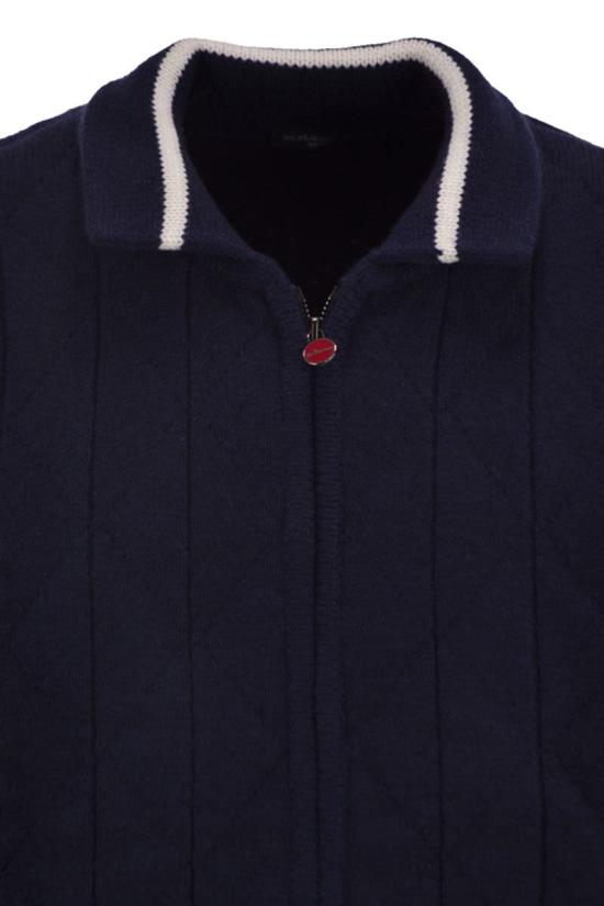 25FW 키톤 봄버 자켓 UMK075502001 BLUE - KITON