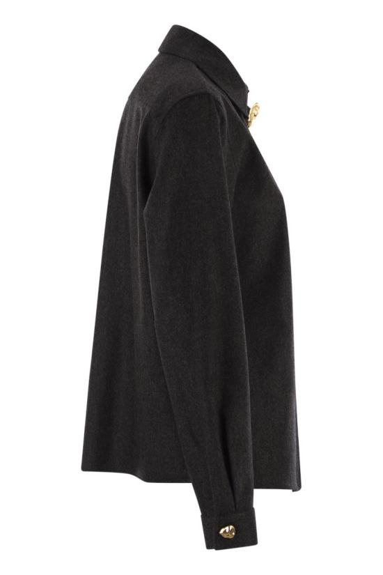 25FW 파비아나 필리피 셔츠 CAD225F312D186 8070 ANTHRACITE - FABIANA FILIPPI