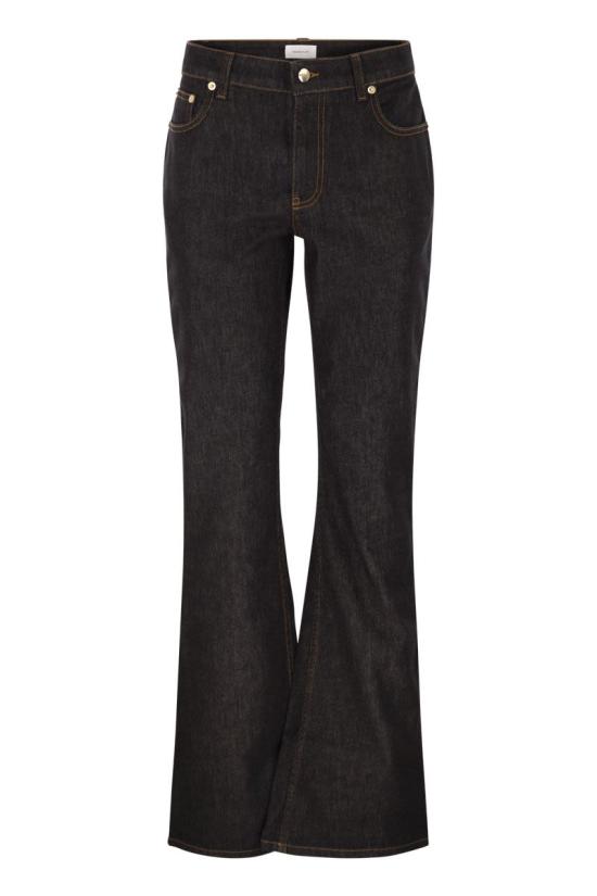 25FW 파비아나 필리피 스트레이트 팬츠 PAD225F345L634 VR18 DARK DENIM