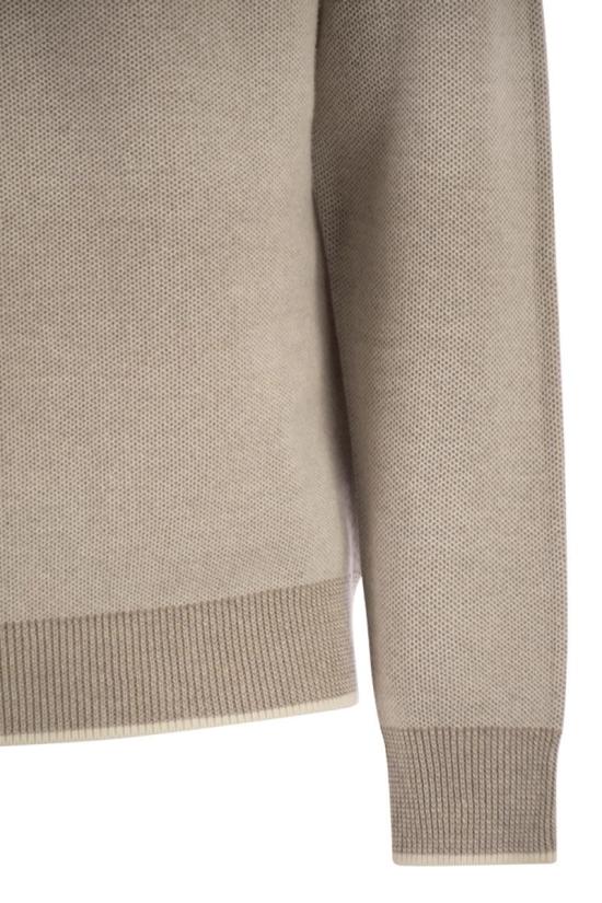 25FW 페세리코 스웨터 R59444F129I470 01I BEIGE - PESERICO