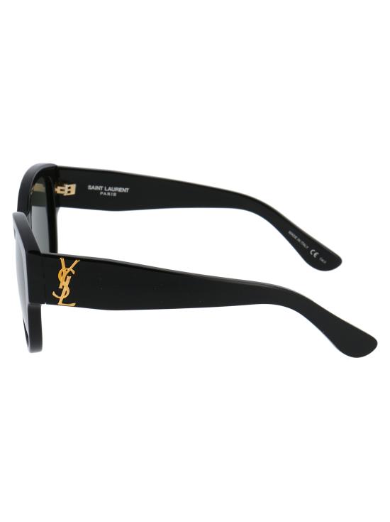 25SS 생로랑 선글라스 SL M3 002 BLACK BLACK GREY - SAINT LAURENT