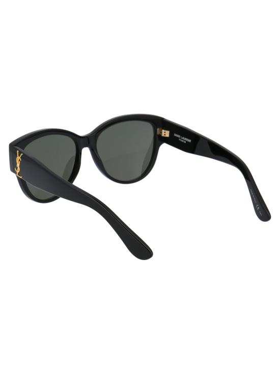 25SS 생로랑 선글라스 SL M3 002 BLACK BLACK GREY - SAINT LAURENT