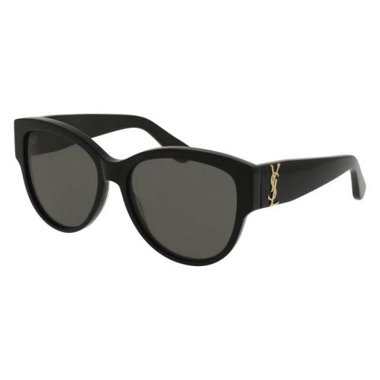 25SS 생로랑 선글라스 SL M3 002 BLACK BLACK GREY