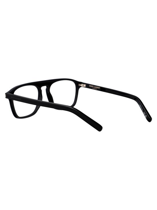 25SS 생로랑 안경 SL 157 010 BLACK BLACK TRANSPARENT - SAINT LAURENT