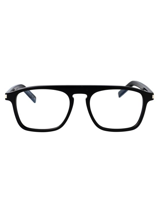 25SS 생로랑 안경 SL 157 010 BLACK BLACK TRANSPARENT