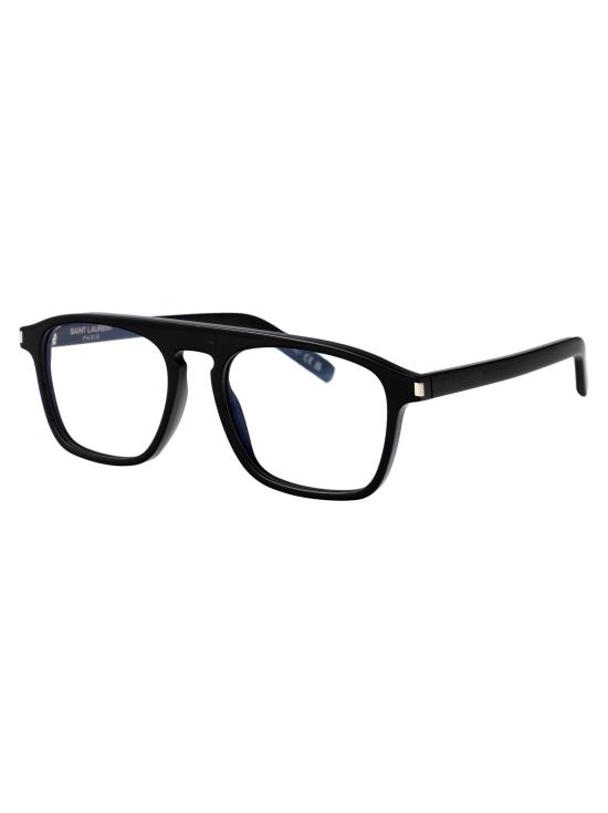 25SS 생로랑 안경 SL 157 010 BLACK BLACK TRANSPARENT - SAINT LAURENT