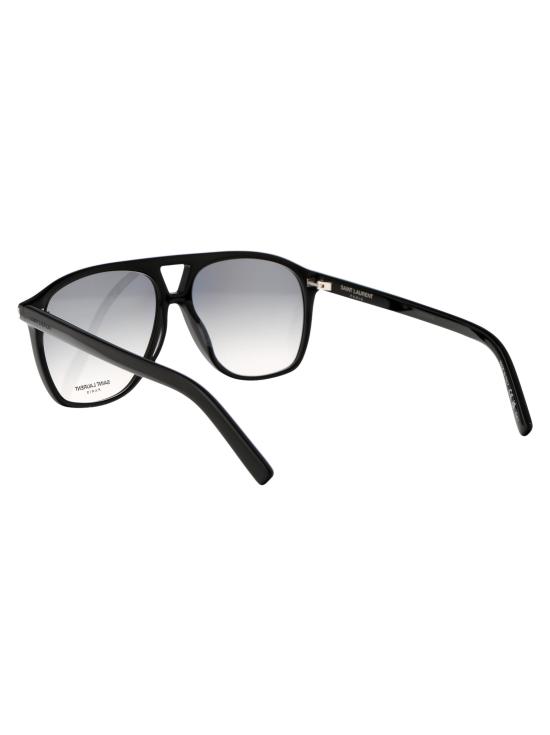 25SS 생로랑 선글라스 SL 596 DUNE 006 BLACK BLACK GREY - SAINT LAURENT