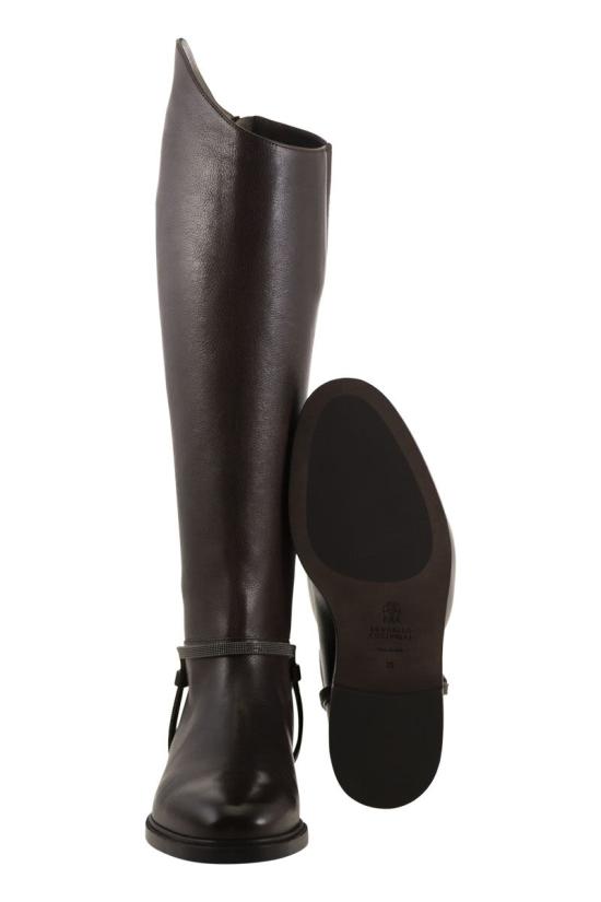 25FW 브루넬로 쿠치넬리 부츠 MZORC3118 C8279 BROWN - BRUNELLO CUCINELLI