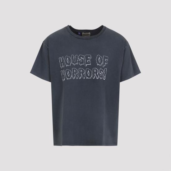 25FW 갤러리 디파트먼트 반팔 티셔츠 HT10053 VINTAGE BLACK - GALLERY DEPT