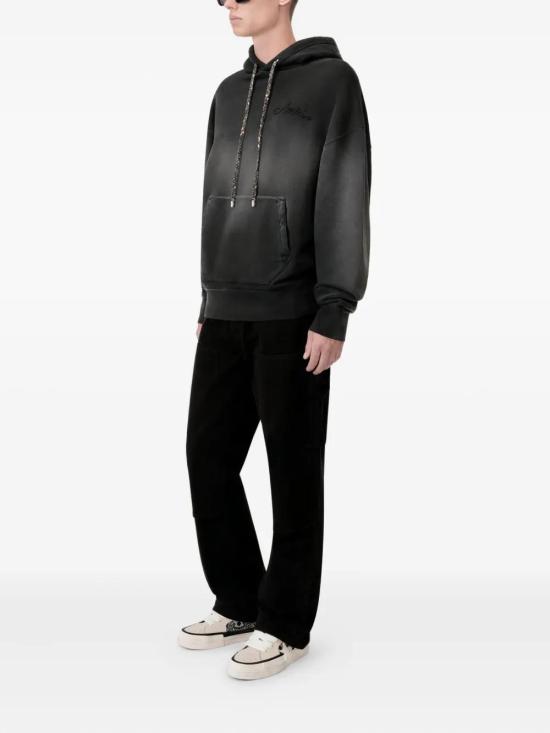 25FW 아미리 후드 티셔츠 AMJYHD1117 BLACK - AMIRI