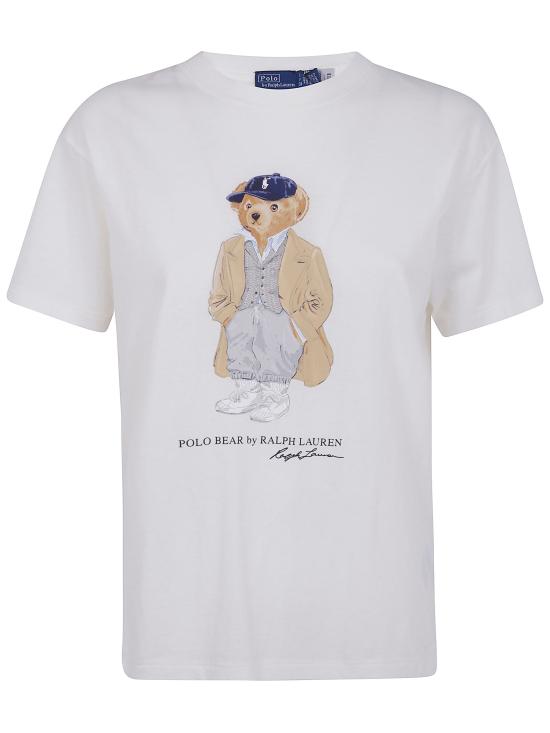 25FW 폴로 랄프로렌 반팔 티셔츠 211971752 001 WHITE - POLO RALPH LAUREN