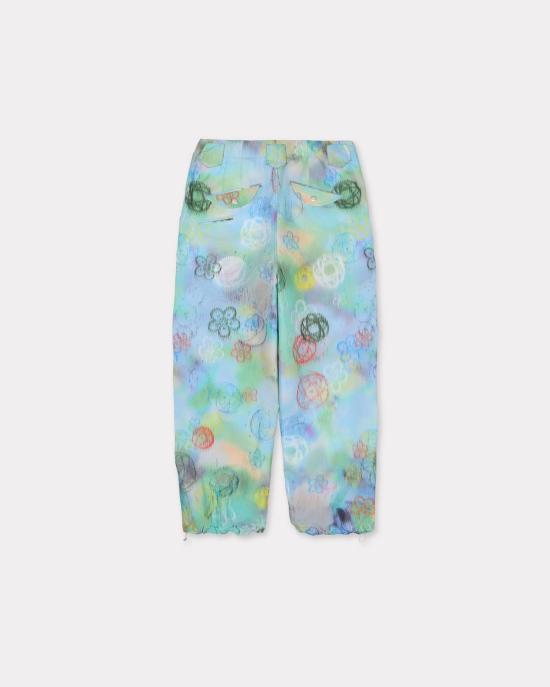 25FW 겐조 스트레이트 팬츠 FF65PA2479I2 63 LIGHTBLUE - KENZO