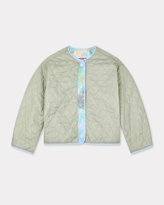 25FW 겐조 숏패딩 FF65BL2649I2 63 LIGHTBLUE - KENZO