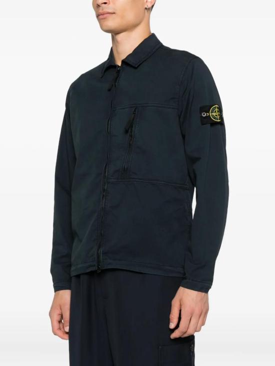 25FW 스톤 아일랜드 긴팔 셔츠 K2S151200003S0010 V0020 NAVYBLUE - STONE ISLAND