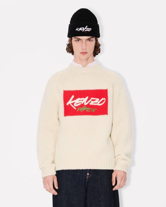 25FW 겐조 스웨터 FF65PU7573CT 02 OFF WHITE - KENZO