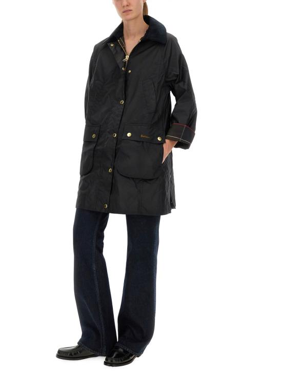 25FW 바버 롱 비드넬 왁스 재킷 LWX1404 LWXNY92 BLUE - BARBOUR