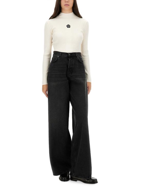 25FW 겐조 스웨터 FF62TO6123LG 01 WHITE - KENZO