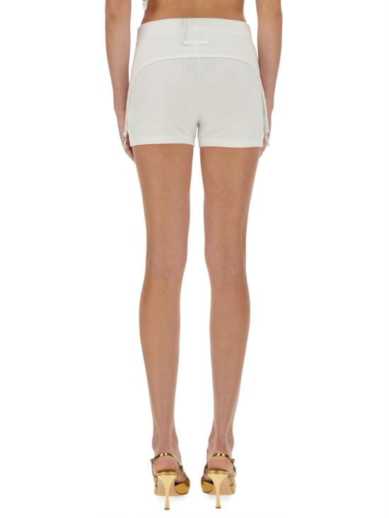 25FW 장 폴 고티에 숏팬츠 TR038 J01401 WHITE - JEAN PAUL GAULTIER
