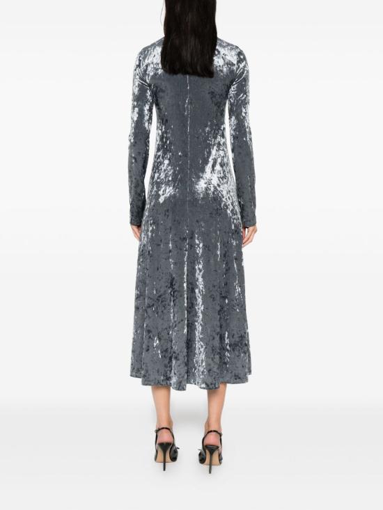 25FW 포르테포르테 롱 원피스 14103MYDRESSOMBRA GREY - FORTE FORTE