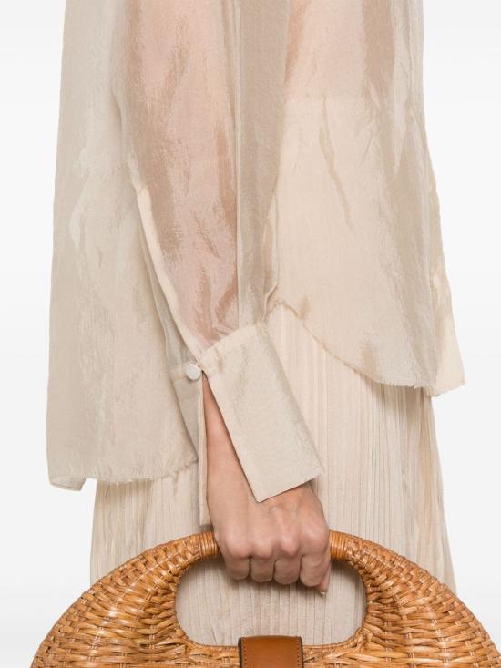 25FW 포르테포르테 셔츠 14096MYSHIRTBOROTALCO BEIGE - FORTE FORTE