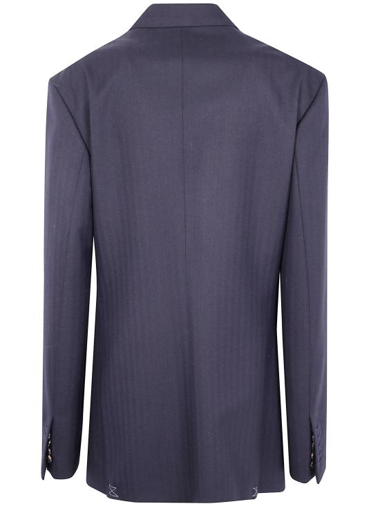 25FW 드리스 반 노튼 수트 자켓 2520104322193 509 BLUE - DRIES VAN NOTEN