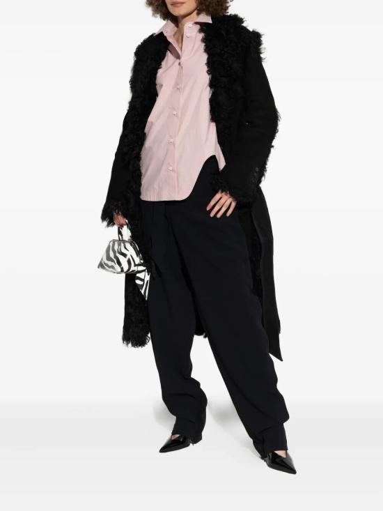 25FW 디 아티코 스트레이트 팬츠 251WCP00272ACC001AA 100 BLACK - THE ATTICO