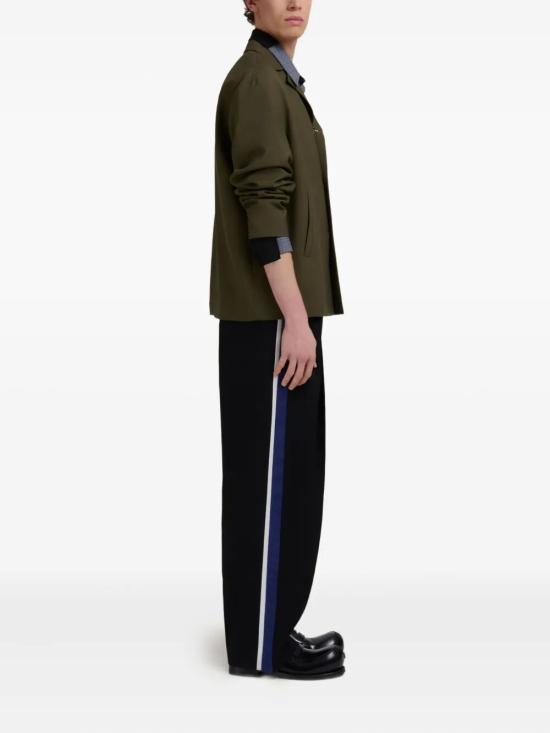 25FW 마르니 스트레이트 팬츠 PUMU0311Q0UTWA32 00N99 BLACK - MARNI