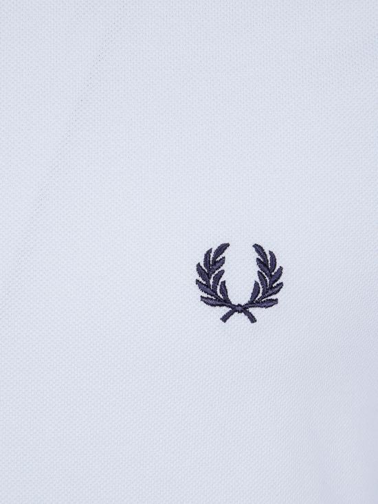 25FW 프레드페리 폴로 티셔츠 FPM600055 Y79 WHITE - FRED PERRY