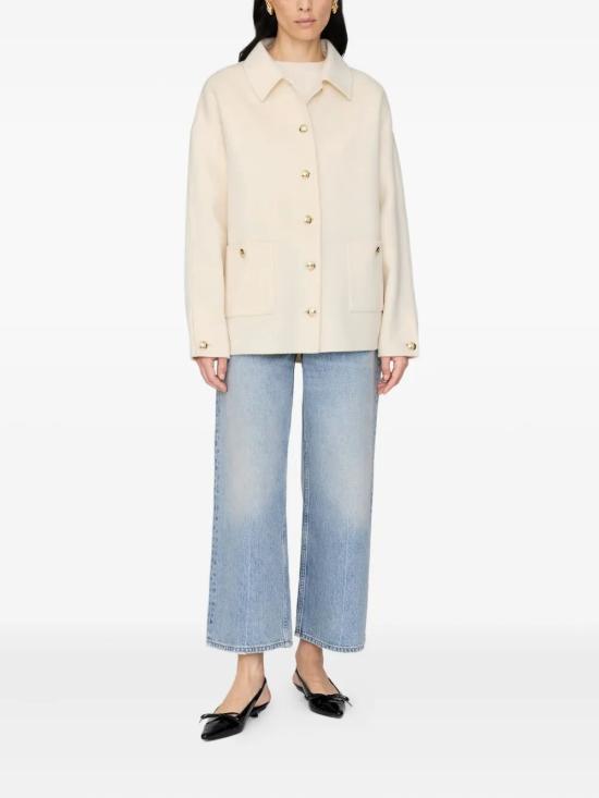 25FW 애니빙 자켓 A0110442 IVY1 WHITE - ANINE BING