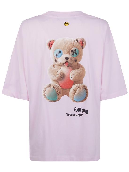 25FW 바로우 반팔 티셔츠 F5BWUATH049 042 PINK PURPLE - BARROW