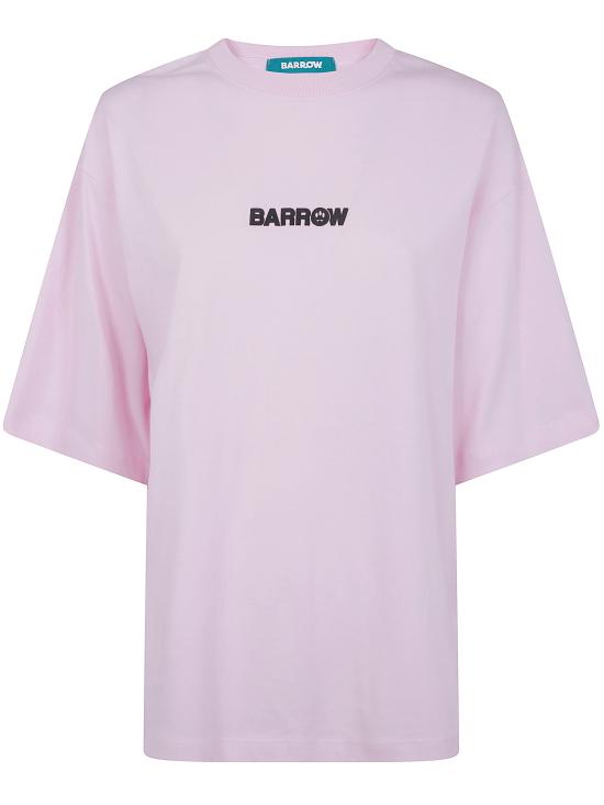 25FW 바로우 반팔 티셔츠 F5BWUATH049 042 PINK PURPLE