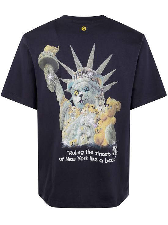 25FW 바로우 반팔 티셔츠 F5BWUATH038 251 GREY - BARROW