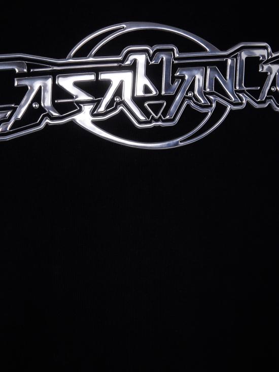 25FW 카사블랑카 반팔 티셔츠 MAW25JTS04403 BLACK - CASABLANCA