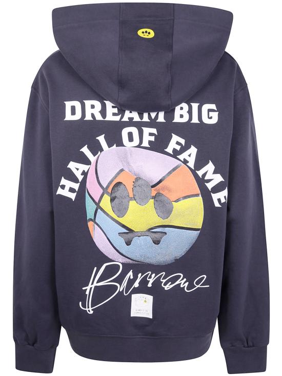 25FW 바로우 후드 티셔츠 F5BWUAHS126 251 GREY - BARROW