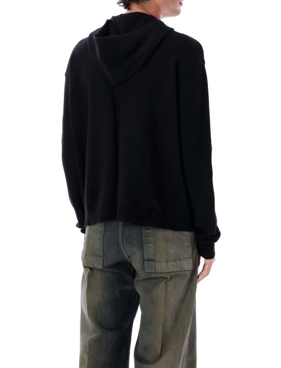 25FW 릭 오웬스 후드 티셔츠 RU02E1614WSBR 09 BLACK - RICK OWENS