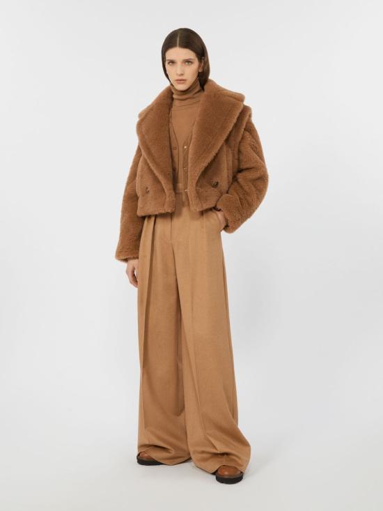 25FW 막스마라 스트레이트 팬츠 2521136082600 001 CAMEL - MAX MARA