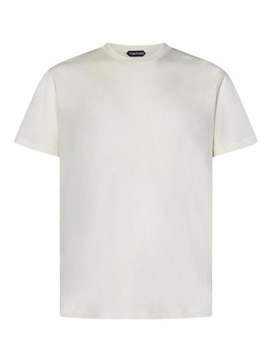 25SS 톰포드 반팔 티셔츠 JCS001JMC002S23AW004 White