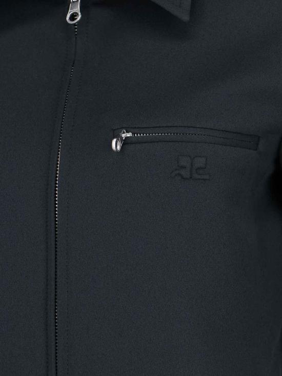  쿠레쥬 자켓 324CBL202PL00079999 Black - COURREGES
