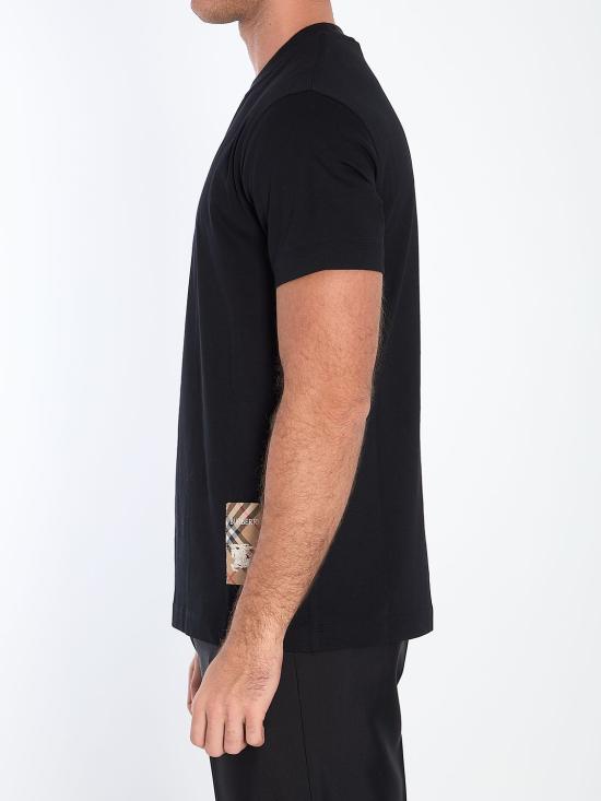 25SS 버버리 반팔 티셔츠 8104889A1189 BLACK - BURBERRY