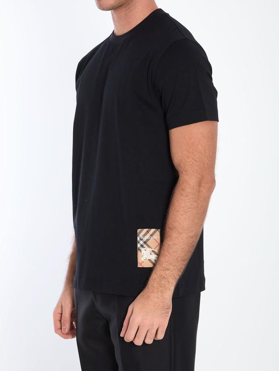 25SS 버버리 반팔 티셔츠 8104889A1189 BLACK - BURBERRY