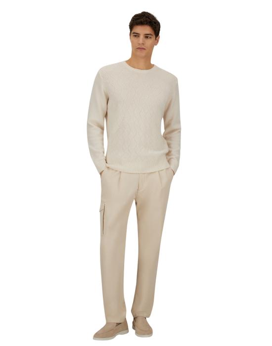 25FW 에르노 스웨터 MG00028UR 71036 1000 WHITE - HERNO