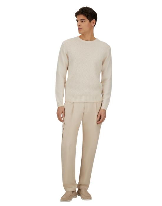 25FW 에르노 스웨터 MG00028UR 71036 1000 WHITE - HERNO