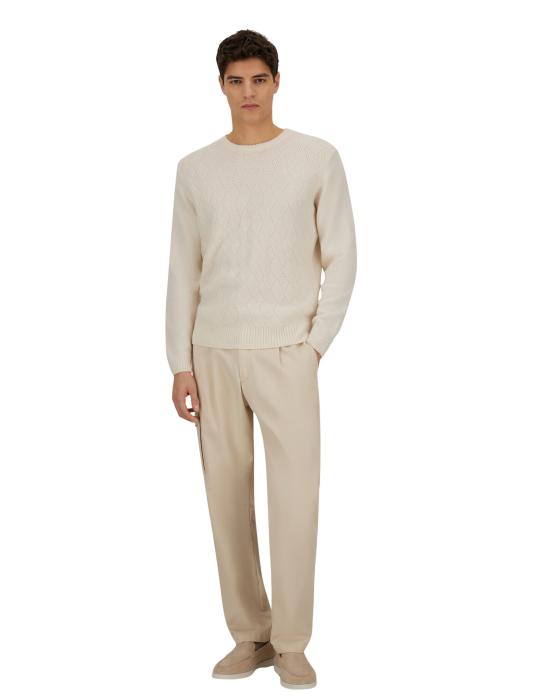 25FW 에르노 스웨터 MG00028UR 71036 1000 WHITE - HERNO